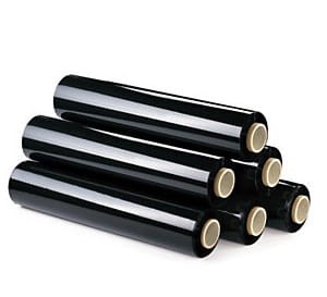 Folia stretch czarna 3,0 kg