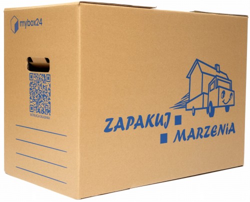 Karton do przeprowadzki ,,Zapakuj Marzenia" 