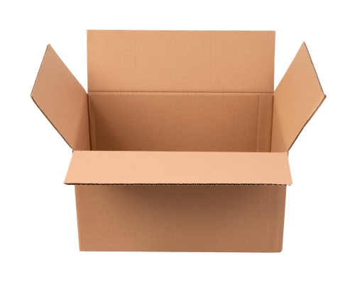 400x400x400 karton pudło klapowe fala C 430g/m2 