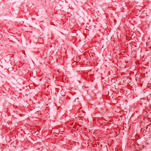 Wypełniacz papierowy do paczek, prezentów eko różowy pudrowy 1 kg 