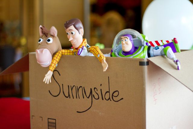 Kartony z tektury i popkultury - Cz.4 - "Toy Story"... Pudełka na zabawki z duszą